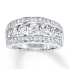 Thumbnail Image 1 of Previously Owned Diamond Anniversary Band 2 ct tw Round-cut 14K White Gold