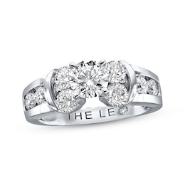 Previously Owned THE LEO Diamond Ring 1-3/4 ct tw Diamonds 14K White Gold