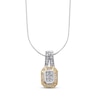 Thumbnail Image 1 of Previously Owned Diamond Necklace 1/2 cttw 14K Two-Tone Gold