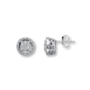 Thumbnail Image 1 of Previously Owned Diamond Earrings 1/4 ct tw Round-cut 10K White Gold