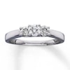 Thumbnail Image 0 of Previously Owned Ring 1/2 ct tw Diamonds 14K White Gold & Platinum