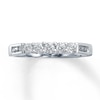 Thumbnail Image 1 of Previously Owned Diamond Anniversary Band 3/8 ct tw Round-cut 14K White Gold