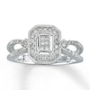 Thumbnail Image 0 of Previously Owned Ring 1/4 ct tw Diamonds 10K White Gold