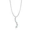 Thumbnail Image 1 of Previously Owned Diamond Necklace 1 Carat tw 14K White Gold