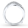 Thumbnail Image 2 of Previously Owned Enhancer Ring 1/5 ct tw Round-cut Diamonds 14K White Gold