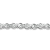 Thumbnail Image 2 of Previously Owned Infinity Bracelet 1 ct tw Diamonds Sterling Silver