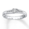Thumbnail Image 0 of Previously Owned Diamond Promise Ring 1/5 ct tw 10K White Gold