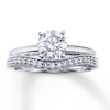 Thumbnail Image 4 of Previously Owned Wedding Band 1/6 ct tw Round-cut Diamonds 14K White Gold