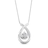 Thumbnail Image 1 of Previously Owned Necklace 1/2 Carat Diamond 14K White Gold