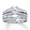 Thumbnail Image 4 of Previously Owned Ring 1/4 ct tw Diamonds 14K White Gold