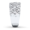 Thumbnail Image 2 of Previously Owned Diamond Anniversary Ring 2-1/8 ct tw Diamonds 14K White Gold