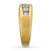 Thumbnail Image 3 of Previously Owned Men's Diamond Wedding Band 1 ct tw Round-cut 14K Yellow Gold