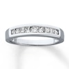 Thumbnail Image 1 of Previously Owned Diamond Anniversary Band 1/2 ct tw Princess-cut 14K White Gold