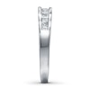 Thumbnail Image 3 of Previously Owned Diamond Anniversary Band 1/2 ct tw Princess-cut 14K White Gold