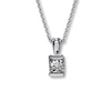 Thumbnail Image 1 of Previously Owned Diamond Necklace 1/3 Carat 18K White Gold