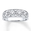 Thumbnail Image 0 of Previously Owned Diamond Anniversary Band 1/2 ct tw Round-cut 14K White Gold