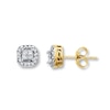 Thumbnail Image 1 of Previously Owned Diamond Earrings 1/4 carat tw 10K Yellow Gold