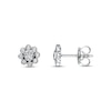 Thumbnail Image 1 of Previously Owned Neil Lane Diamond Flower Earrings 1/4 ct tw 14K White Gold