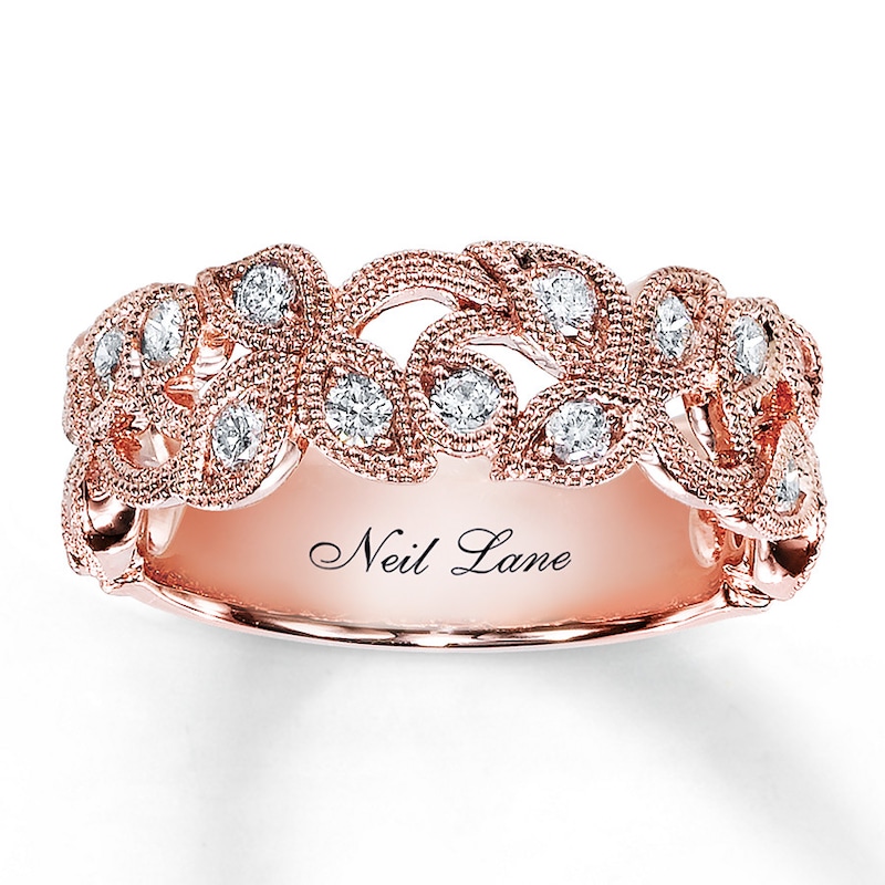 Main Image 1 of Previously Owned Neil Lane Diamond Ring 1/2 ct tw 14K Rose Gold