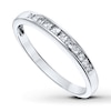 Thumbnail Image 0 of Previously Owned Diamond Wedding Band 1/3 ct tw Princess-cut 14K White Gold