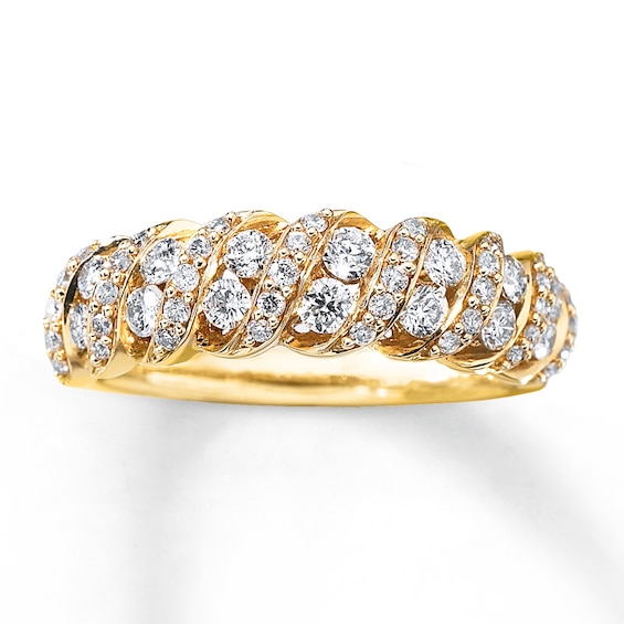Previously Owned Anniversary Band / ct tw Round-cut Diamonds 14K Gold