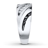 Thumbnail Image 3 of Previously Owned Men's Diamond Wedding Band 1/3 ct tw Round-cut 10K White Gold