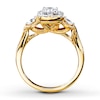 Thumbnail Image 2 of Previously Owned Diamond Engagement Ring 1 ct tw Round-cut 14K Yellow Gold