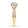 Thumbnail Image 3 of Previously Owned Diamond Engagement Ring 1 ct tw Round-cut 14K Yellow Gold