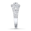 Thumbnail Image 2 of Previously Owned Diamond Ring 1 ct tw Round-cut 14K White Gold