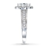 Thumbnail Image 3 of Previously Owned Diamond Engagement Ring 1 ct tw Marquise/Round 14K White Gold