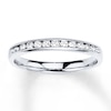 Thumbnail Image 1 of Previously Owned Diamond Anniversary Band 1/4 ct tw Round-cut 10K White Gold