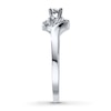 Thumbnail Image 2 of Previously Owned Diamond Engagement Ring 1/6 ct tw Round-cut 14K White Gold
