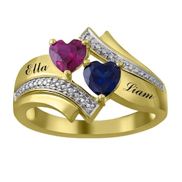 Couple's Birthstone Ring