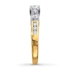 Thumbnail Image 2 of Previously Owned 3-Stone Diamond Ring 1 ct tw Round-cut 14K Yellow Gold