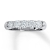 Thumbnail Image 1 of Previously Owned Diamond Anniversary Band 1 ct tw Round Ideal-cut 18K White Gold