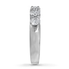 Thumbnail Image 3 of Previously Owned Diamond Anniversary Band 1 ct tw Round Ideal-cut 18K White Gold