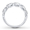 Thumbnail Image 2 of Previously Owned Diamond Anniversary Ring 3/4 ct tw Round-cut 14K White Gold