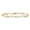 Thumbnail Image 1 of Previously Owned Bracelet Diamond Accents 10K Yellow Gold