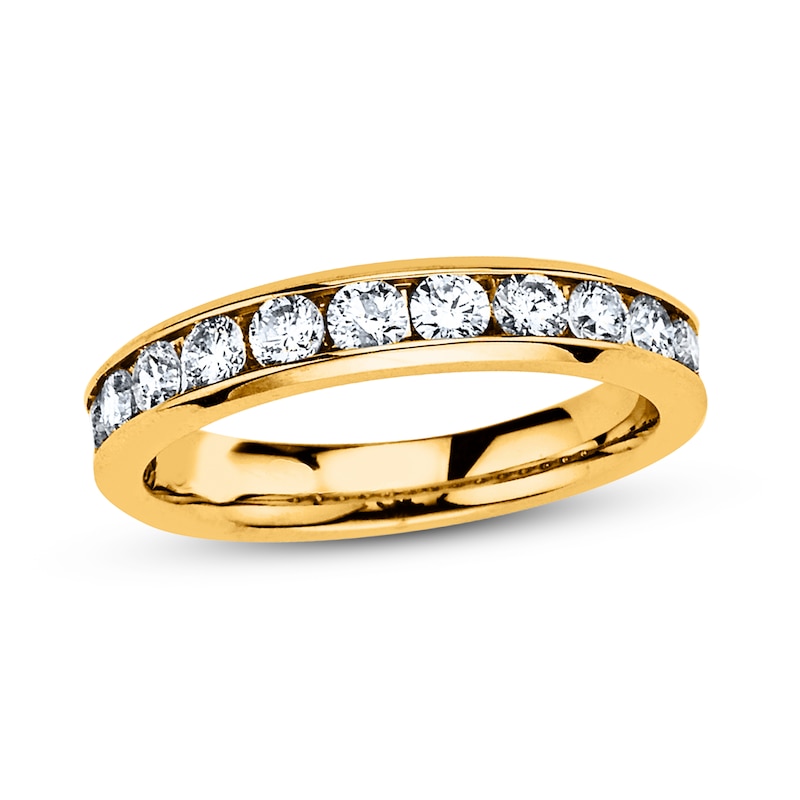 Previously Owned Diamond Anniversary Band 1 ct tw Round-cut 10K Yellow ...