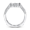 Thumbnail Image 3 of Previously Owned Diamond Enhancer Ring 3/4 ct tw Round-cut 14K White Gold