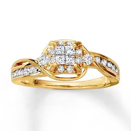 Previously Owned Diamond Ring 5/8 ct tw 10K Yellow Gold