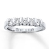 Thumbnail Image 1 of Previously Owned THE LEO Diamond Band 5/8 ct tw Round-cut 14K White Gold - Size 10