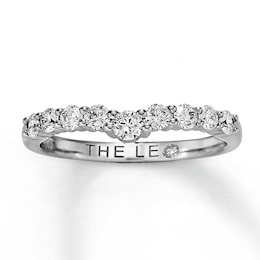 Previously Owned THE LEO Diamond Ring 1/2 ct tw Round-cut 14K White Gold