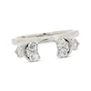 Thumbnail Image 1 of Previously Owned THE LEO Diamond Wrap Ring 1/2 ct tw Round-cut 14K White Gold