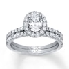 Thumbnail Image 1 of Previously Owned Neil Lane Bridal Set 1-3/4 ct tw Diamonds 14K White Gold