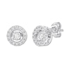Thumbnail Image 1 of Previously Owned Unstoppable Love Earrings 1/4 ct tw 10K White Gold