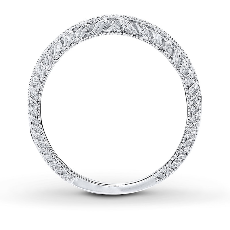 Previously Owned Scott Kay Anniversary Band 1/10 ct tw Round-cut Diamonds 14K White Gold