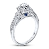 Thumbnail Image 2 of Previously Owned Engagement Ring 3/4 ct tw Round-cut Diamonds 14K White Gold