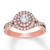 Thumbnail Image 0 of Previously Owned Neil Lane Engagement Ring 7/8 ct tw Round-cut 14K Rose Gold