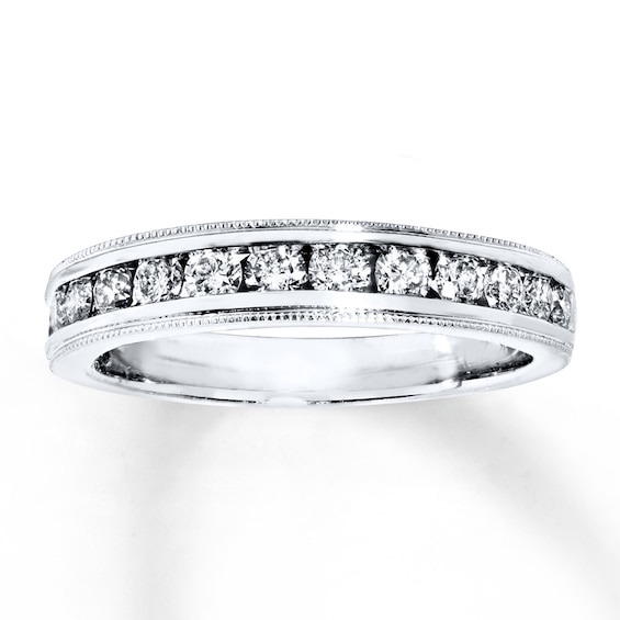 Donatella Anniversary Ring - 0.50 ctw Carat Round Cut Diamond